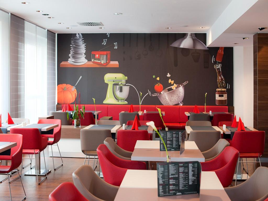 Ibis Stuttgart Airport Messe Hotell Leinfelden-Echterdingen Restaurant bilde